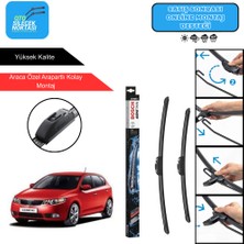 Kia Cerato Uyumlu 2008-2015 Bosch Aerotwin Araca Özel Ön Silecek Takımı 600-500MM
