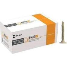 Boardex Alçıpan Vidası, Matkap Uçlu Vida, BM30, 30 Mm, Dalsan, 1P=1000 Adet