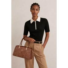 Dezmond Toscana Kroko Desenli Kadın El/omuz Çantası 1284