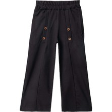 Başak Çocuk Giyim 426999 Modal Penye Bel Kemerli Cepli Şalvar 13/16 Yaş - Siyah - 12-13 Yaş