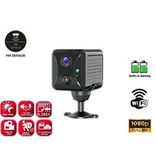 Starseven Mini Pır Sensörlü Algılamalı Sesli Konuşmalı 1080P Hd Wifi Kamera
