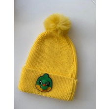 Bumelo Ponponlu Dönen Aksesuarlı Köpekli Çocuk Bere