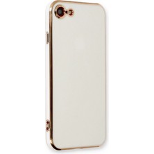Evyora Newface Iphone 7 Kılıf Volet Silikon - Beyaz