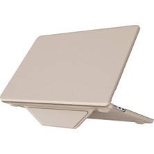 Evyora Newface Macbook Air 15 2024 Macbook Deri Kapak - Gold