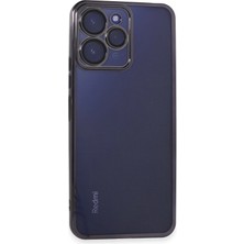 Newface Xiaomi Redmi 12 Kılıf Razer Lensli Silikon - Mor