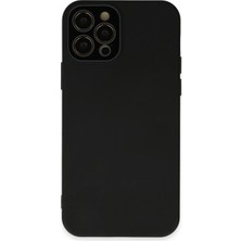 Newface Iphone 12 Pro Kılıf Lansman Glass Kapak - Siyah