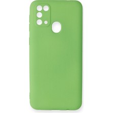 Evyora Newface Samsung Galaxy M31 Kılıf First Silikon - Yeşil