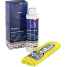 Storemax / 6900311502 Cam Seramik Ocaklar Için Bakım Seti, 1 x 250 ml Cam Seramik Temizleyici, Metal Kazıyıcı ve Temizleme Bezinden Oluşur, Orijinal No.: 311502