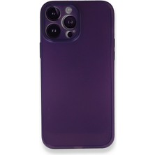 Newface Iphone 14 Pro Max Kılıf Pp Ultra Ince Kapak - Mor