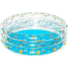 Storemax 150 x 53 cm Üç Bölmeli Desenli Kutulu Havuz 51045