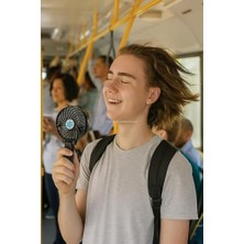 Storemax Mini Katlanabilir El Fanı, Cep Boyu Taşınabilir Serinletici, USB Bağlantılı, Masaüstü Kullanıma Uygun, Kompakt Tasarım