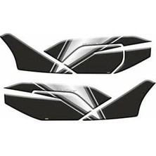 Gogo Honda Pcx 2021 - 2024 Uyumlu Yan Ayak Pad 004