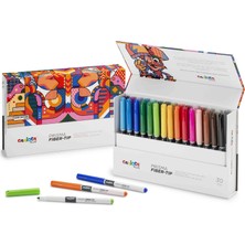 Storemax Plus Prısma Fiber Uç Keçeli Kalemi 30LU (Sert Kutu)