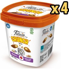 Felicia Beauty Crunch Tavuklu Somonlu Kedi Ödül Maması 100 gr x 4 Adet