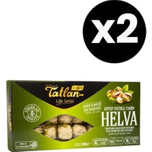 Tatlan 2'li Set Şeker Ilavesiz Antepfıstıklı Helva 300GR