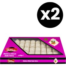 Tatlan 2'li Set Mini Baklava Dilimi Sade Tahin Helvası 540 gr