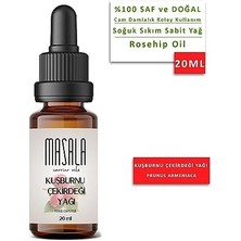 Storemax Masala Saf Kuşburnu Çekirdeği Yağı 20 Ml. (Rosehip Oil) Soğuk Pres