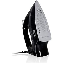 Storemax Flora 2000 Seramik Ütü Siyah Gümüş