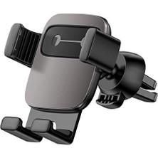 Storemax Cube, Araç/otomobil Içi Cep Telefonu Tutucu, Gri - Siyah, Araç Kalorifer Peteği/havalandırma Mazgalları/klima Boşluğuna Uygun (Air Vent)