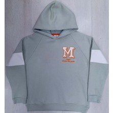 Başak Çocuk Giyim 443346 Kapşonlu Sweat 11/14 Yaş - Gri - 13-14 Yaş