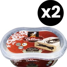 Tatlan 2'li Set Çikolata Çağlayanı Kase Helva 300 gr
