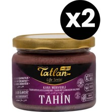 Tatlan 2'li Set Kahvaltılık Şeker Ilavesiz Sürülebilir Orman Meyveli Mor Tahin 300 gr