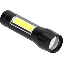 Storemax LED USB Şarjlı Ultra Güçlü Mini Boy El Feneri [enerji Sınıfı A++]