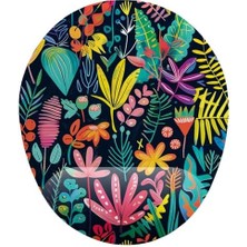 Storemax Çiçek Desenli Bilek Destekli Mouse Pad
