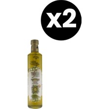 Troyida 2'li Set Kekik Çeşnili Sızma Zeytinyağı Cam Şişe 500 ml