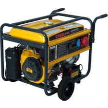 Kama Benzinli Jeneratör, 6.5 Kw / 8.1 Kva, Trifaze, KGL8000CE3