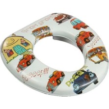 Baby Kids Çocuk-Bebek Pratik Yumuşak Süngerli Desenli Klozet Adaptörü ( Lisinya )