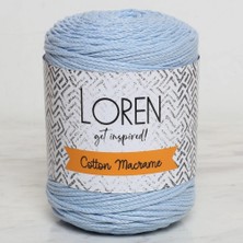 Durukar Loren Cotton Macrame Bebe Mavi - R051 - 34375