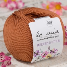 Durukar La Mia Mercerized Cotton Açık Kahverengi El Örgü Ipi - 211 - 33580