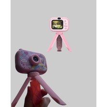 Evyora 2 Inç Ekranlı Çocuk Kamerası – Çizgi Film Efektli ve Müzik Çalar Özellikli