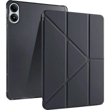 Newface Xiaomi Redmi Pad Pro 12.1 Kılıf Kalemlikli Mars Tablet Kılıfı - Siyah