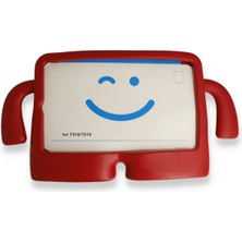 Evyora Newface Ipad Pro 11 (2021) Kılıf Karakter Tablet Silikon - Kırmızı