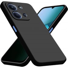 Newface Xiaomi Redmi 15C 4g Nano Içi Kadife Silikon - Siyah