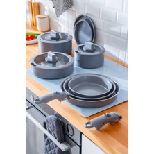 Acar Biogrey 13 Parça Indüksiyon Uyumlu Tencere & Tava Seti