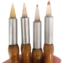 Sanathobi Akik Mühre Sivri Uç-Iğne Perdahı, Tezhip, Minyatür, Parlatma, Şekillendirme-1 Adet