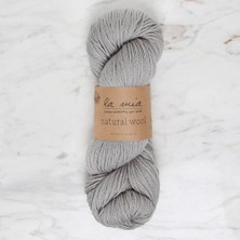 Durukar La Mia Natural Wool Gri El Örgü Ipi - L946 - 34396