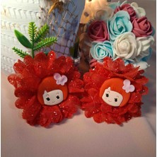 Twinroots Labubu Pensli Kırmızı Toka