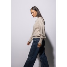 Arvile Gömlek Yakalı Triko Kazak