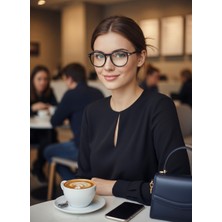 Olivier Philippe Avior Black Mavi Işık Korumalı Gözlük