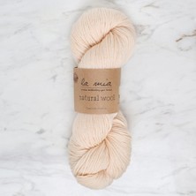 Durukar La Mia Natural Wool Krem El Örgü Ipi - L289 - 34394