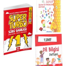 Model Eğitim Yayıncılık 1.sınıf Süper Turbo Soru Bankası ve Işlem Problem / Dil Bilgisi Defteri
