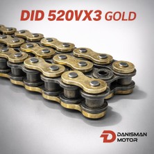 DID Dıd 520VX3 Gold Motosiklet Zinciri