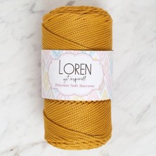 Durukar Loren Polyester Soft Macrame Hardal El Örgü Ipi - LM061 - 34449