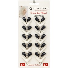 Vipfoni Incili Eşarp Klipsi, Eşarp Iğnesi 12 Adet