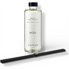 Capeso Moss 250 ml Çubuklu Oda Kokusu Yedek Şişe (Refill) – 5 Adet Çubuk Seti Dahil