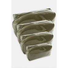 Nilavia 4 Adet Elle Tutmalı Makyaj Çantası